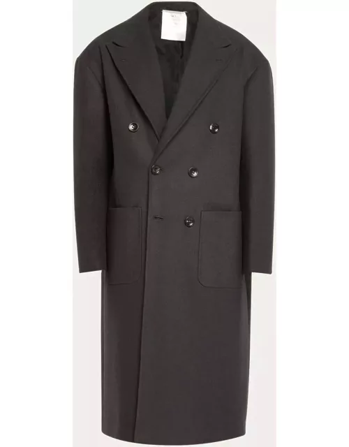 Men's Toto Double-Breasted Topcoat