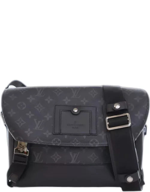 Louis Vuitton Black/Gray Monogram Canvas Voyager PM Messenger Bag