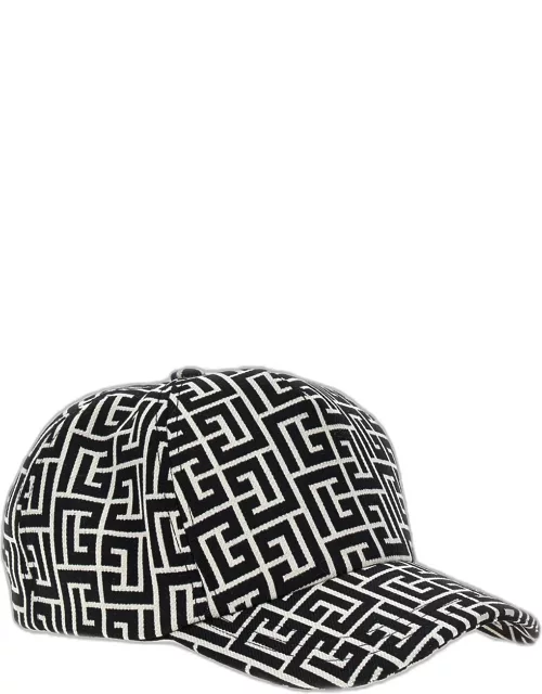 Hat BALMAIN Men color White