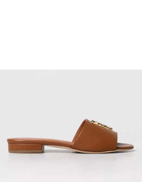 Flat Sandals VIA ROMA 15 Woman color Brown