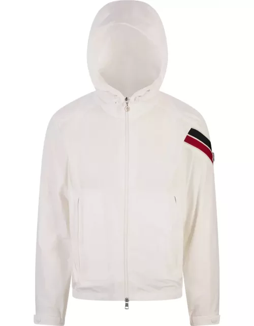 Moncler White Claut Windbreaker Jacket