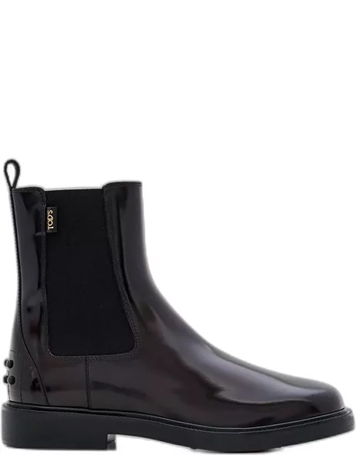 Tod's Leather Chelsea Boots Black