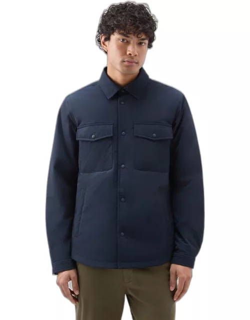 Woolrich Man's color blue