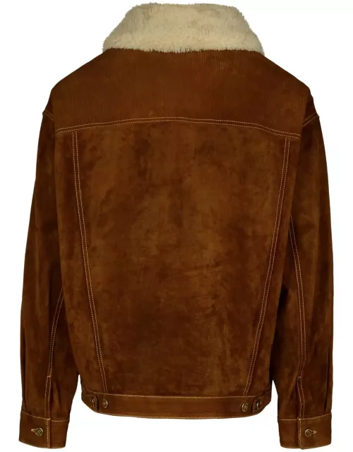 Golden Goose Brown Cowhide Jacket