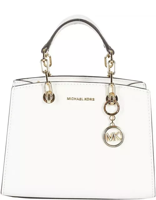 Michael Kors Cynthia Logo Plaque Small Bag