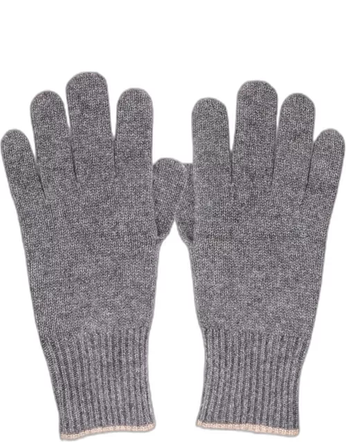 Gloves BRUNELLO CUCINELLI Men color Grey