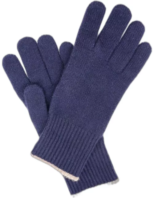 Gloves BRUNELLO CUCINELLI Men color Blue