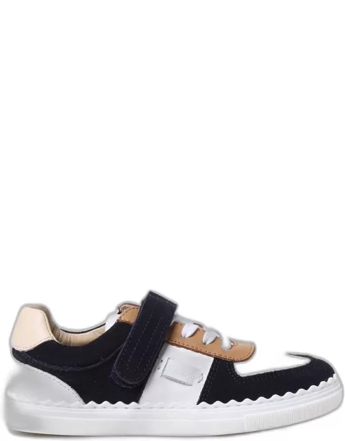Chloé sneakers in leather and suede