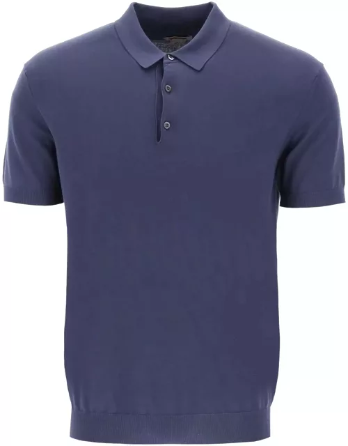 Baracuta Cotton Knit Polo Shirt
