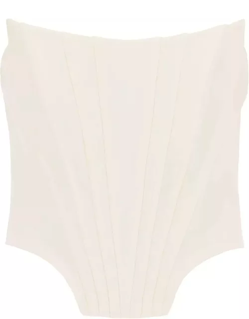 Giuseppe di Morabito Firefly Wool Bustier Top