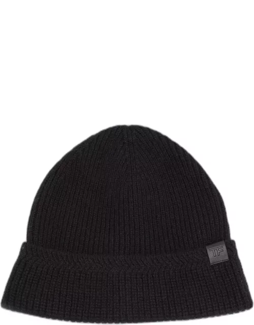 Men's Wool-Cashmere Beanie Hat