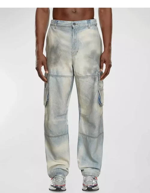Men's Loose-Fit Cargo Jean