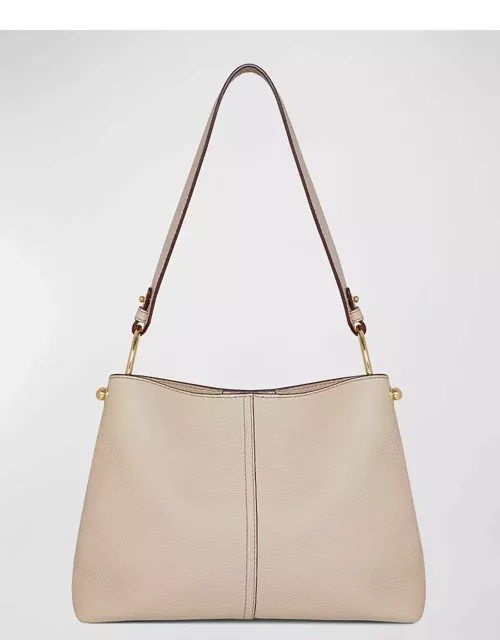 Lana Calf Leather Hobo Bag