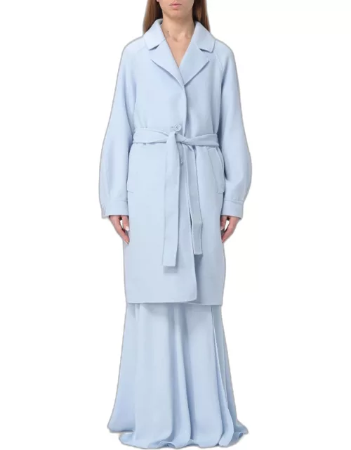 Coat TWINSET Woman color Blue