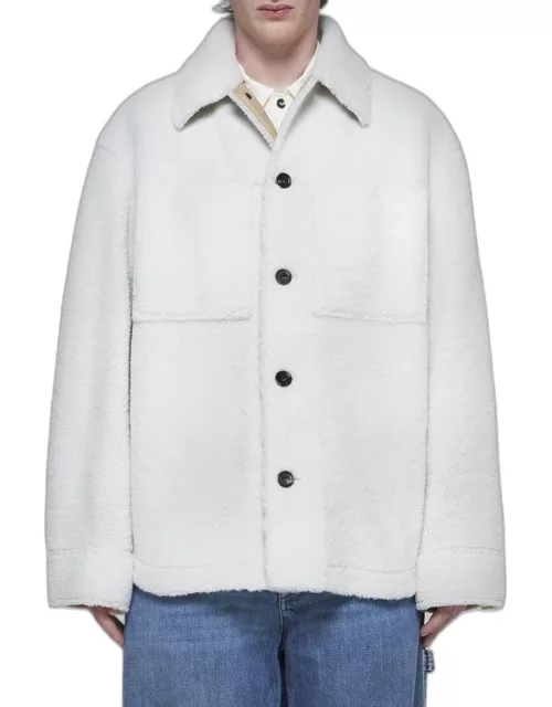 Coat BOTTEGA VENETA Men color White