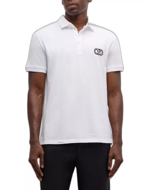 Men's VLogo Jersey Polo Shirt