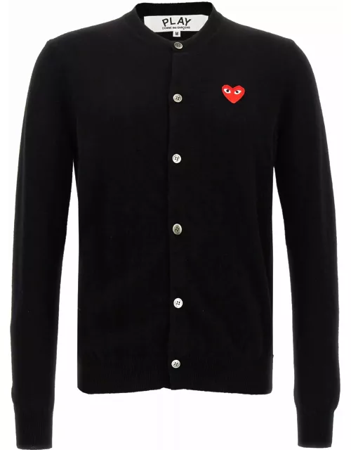 Comme des Garçons Logo Patch Cardigan