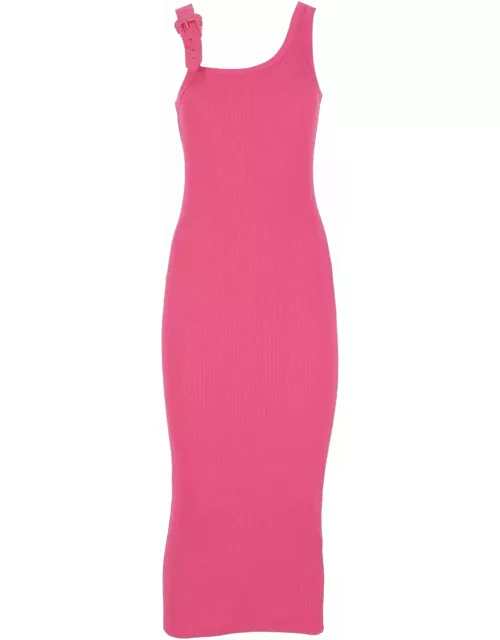 Versace Jeans Couture Sleeveless Pencil Midi Dres