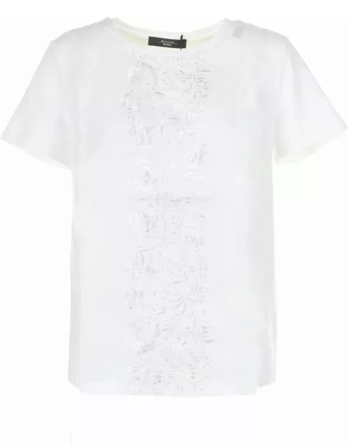 Weekend Max Mara White Cotton T-shirt