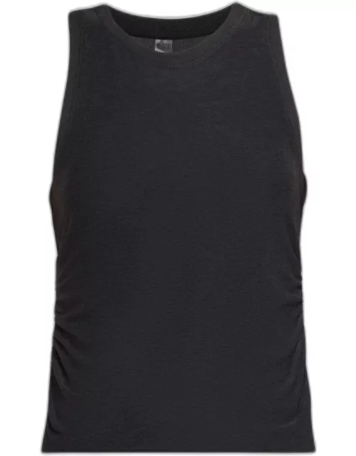 Featherweight Your Fit Shirred Tank Top