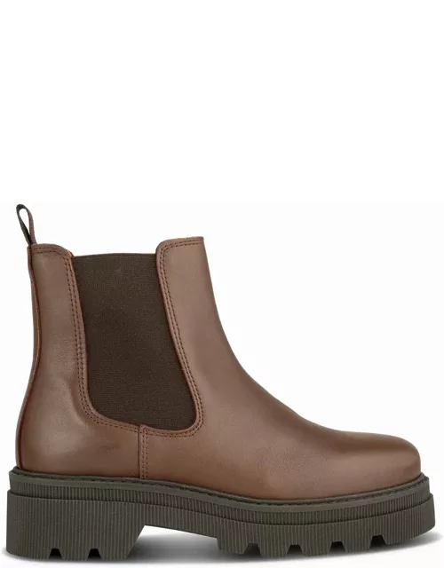 SHOE THE BEAR Sanna Chelsea Leather Boot - Brown