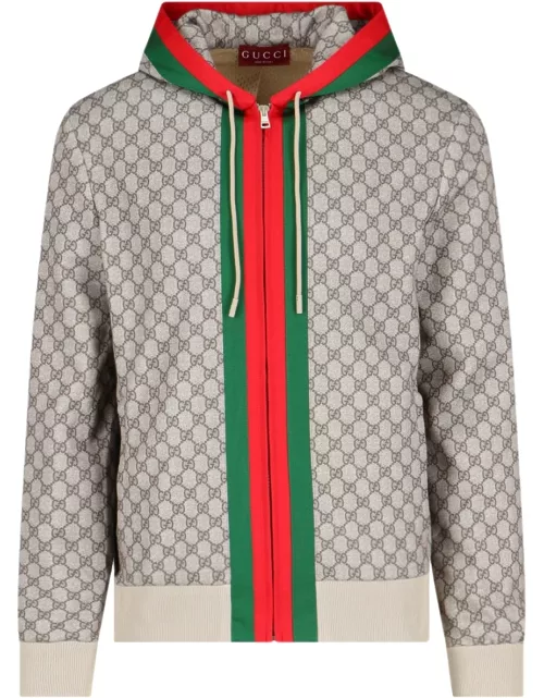 Gucci Web Ribbon Zip Jacket