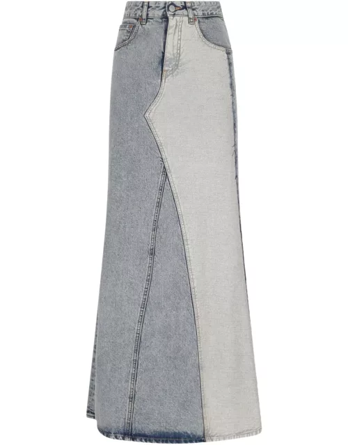 MM6 Maison Margiela Maxi Denim Skirt