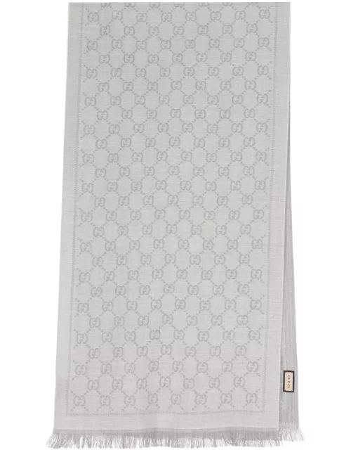 Gucci 'Gg' Jacquard Scarf