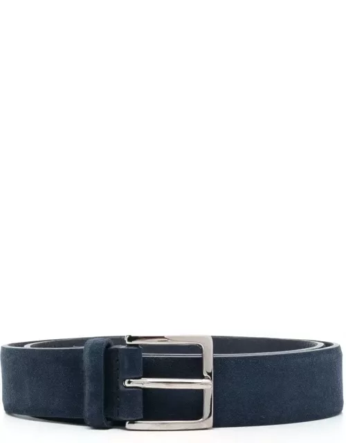 Orciani Night Blue Suede Amalfi Belt