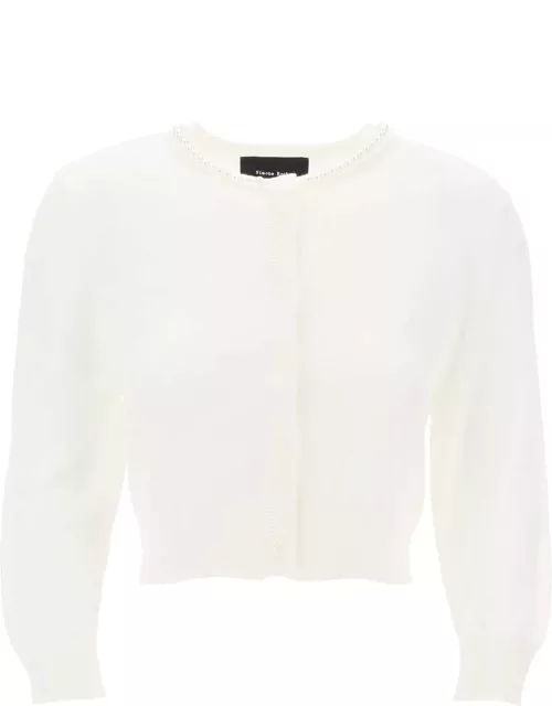 Simone Rocha cropped Cardigan With Pear