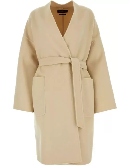 Valentino Ivory Cashmere Eris Coat