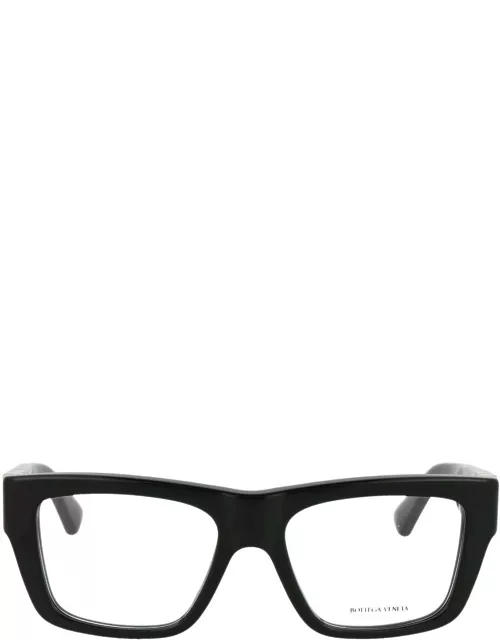 Bottega Veneta Eyewear Rectangle Frame Glasse