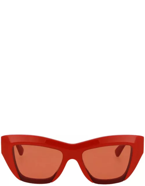 Bottega Veneta Eyewear Rectangle Frame Sunglasse