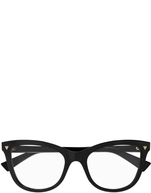 Bottega Veneta Eyewear Cat-eye Frame Glasse