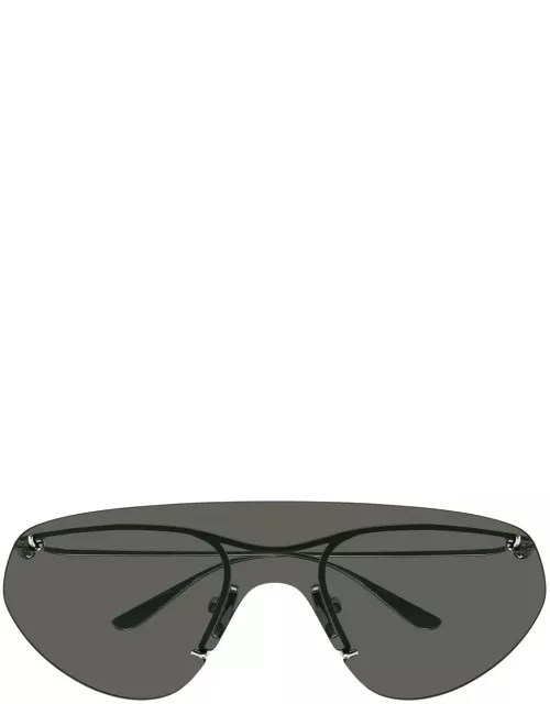 Bottega Veneta Eyewear Knot Shield Sunglasse