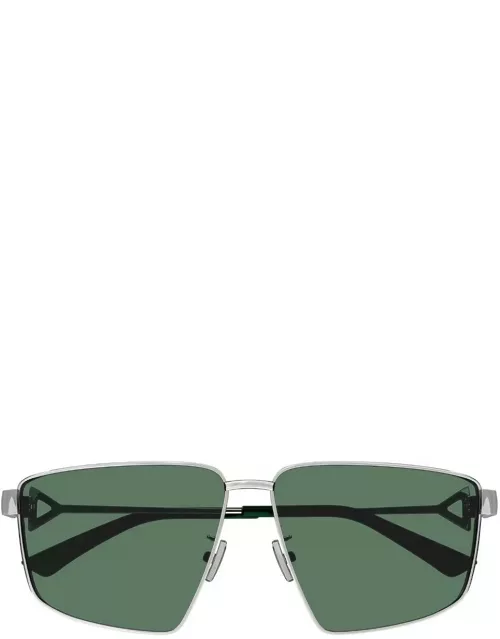 Bottega Veneta Eyewear Rectangle Frame Sunglasse