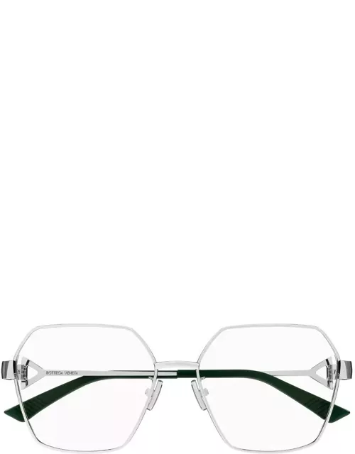 Bottega Veneta Eyewear Geometric Frame Glasse