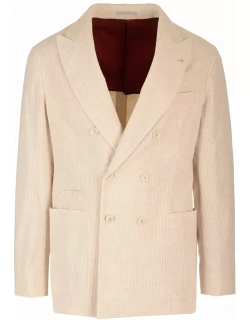 Brunello Cucinelli Deconstructed Jacket