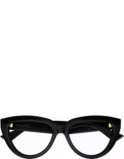 Bottega Veneta Eyewear Bv1259o 001 Glasse