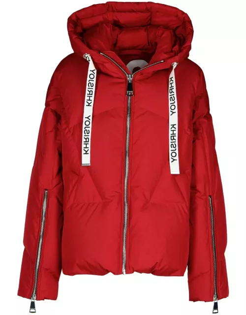 Khrisjoy iconic Red Polyester Blend Down Jacket