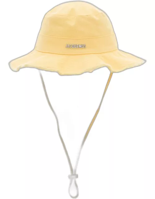 Jacquemus Le Bob Artichaut Cotton Hat Yellow