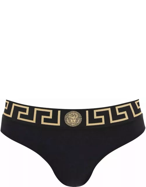 VERSACE bikini bottom with greek border