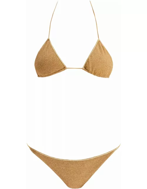 OSÉREE lumière triangle bikini set for