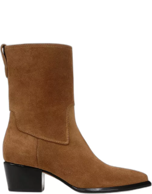Arlington Western Suede Ankle Boot