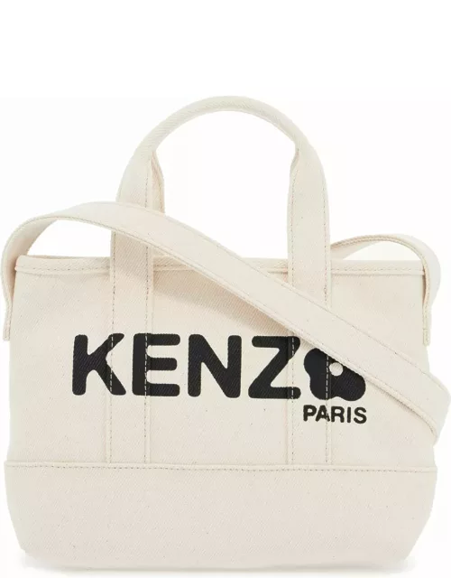 KENZO small kenzo utility denim tote bag