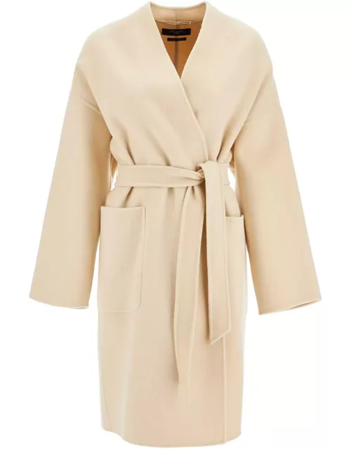WEEKEND MAX MARA eris midi wrap coat with robe