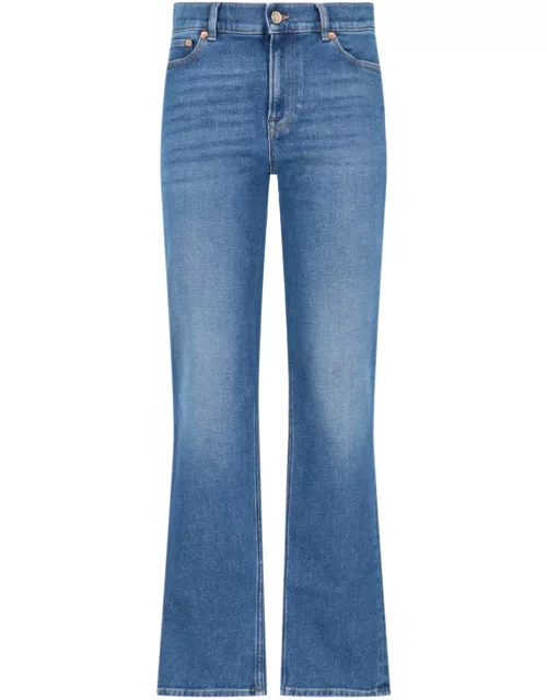 Valentino "V Detail" Straight Jean