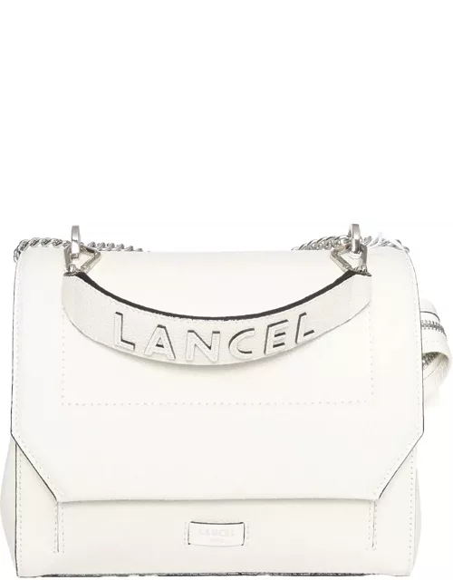 Lancel White Rabat Bag