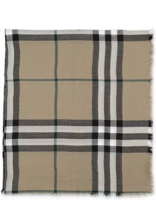 Burberry London Mu Giant Check Scarf