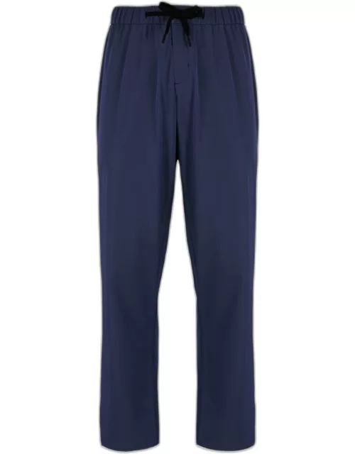 MC2 Saint Barth Man Navy Blue Casual Pants Porter